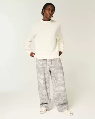 Pantalones deportivos holgados de camuflaje Pantalones deportivos holgados de camuflaje