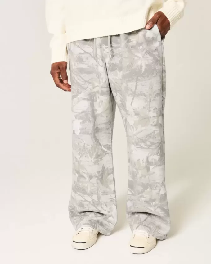 Pantalones deportivos holgados de camuflaje Pantalones deportivos holgados de camuflaje
