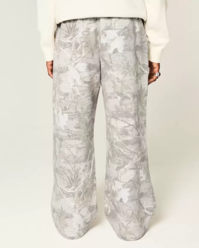 Pantalones deportivos holgados de camuflaje Pantalones deportivos holgados de camuflaje