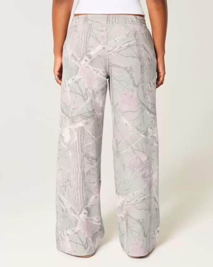 Pantalones deportivos holgados de camuflaje Pantalones deportivos holgados de camuflaje