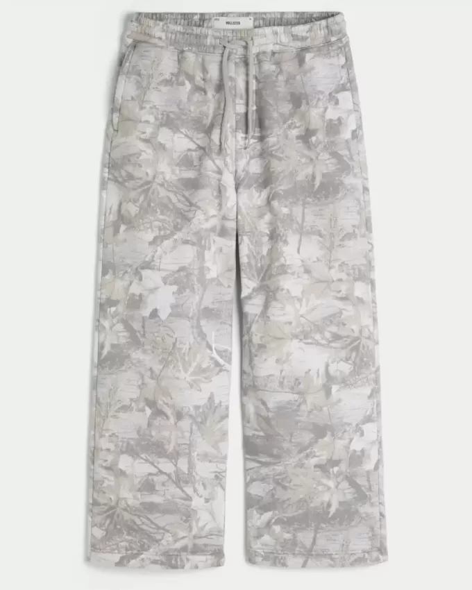 Pantalones deportivos holgados de camuflaje Pantalones deportivos holgados de camuflaje