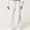 Pantalones deportivos holgados de polar Pantalones deportivos holgados de polar