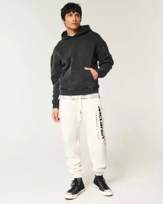 Pantalones deportivos holgados de polar con gráficos de McLaren