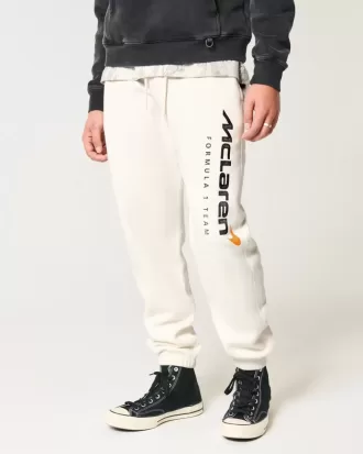 Pantalones deportivos holgados de polar con gráficos de McLaren