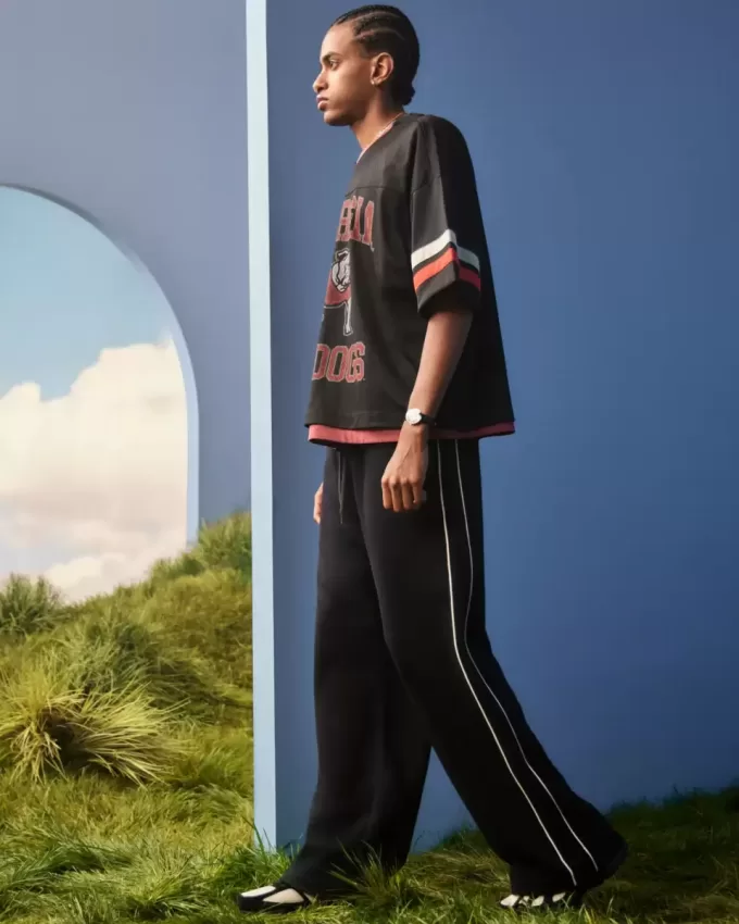 Pantalones deportivos súper holgados Pantalones deportivos súper holgados