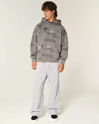 Pantalones deportivos súper holgados Pantalones deportivos súper holgados