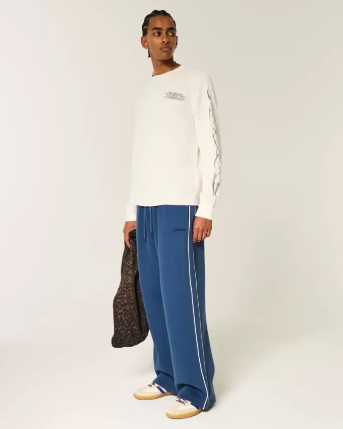 Pantalones deportivos súper holgados Pantalones deportivos súper holgados