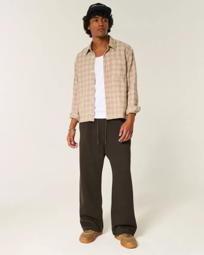 Pantalones deportivos súper holgados Pantalones deportivos súper holgados