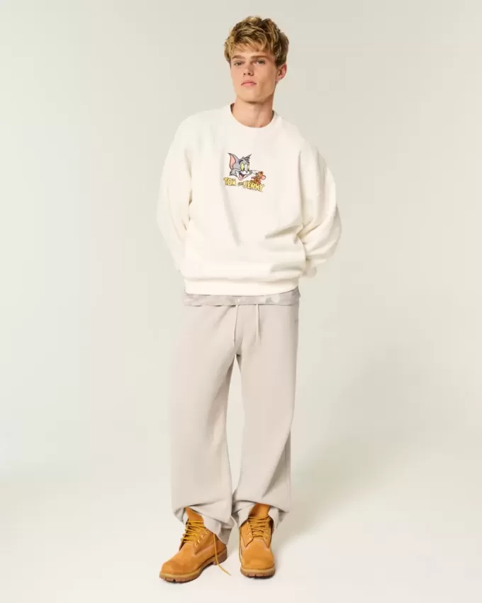 Pantalones deportivos súper holgados Pantalones deportivos súper holgados