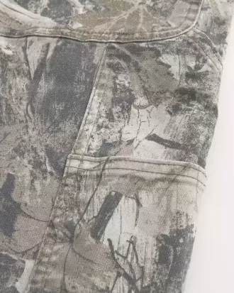 Pantalones holgados de camuflaje para pintor