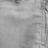 Pantalones holgados de cintura flexible de mezcla de lino Pantalones holgados de cintura flexible de mezcla de lino