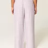 Pantalones holgados de franela Pantalones holgados de franela