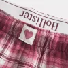 Pantalones holgados de franela Pantalones holgados de franela