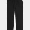 Pantalones holgados de mezcla de lino Pantalones holgados de mezcla de lino