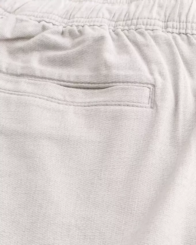 Pantalones holgados de mezcla de lino Pantalones holgados de mezcla de lino
