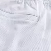 Pantalones holgados de mezcla de lino Pantalones holgados de mezcla de lino