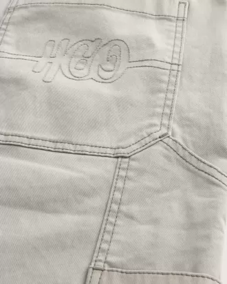 Pantalones holgados de pintor