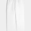 Pantalones holgados de seersucker Pantalones holgados de seersucker