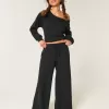 Pantalones holgados y acogedores de waffle de Gilly Hicks Pantalones holgados y acogedores de waffle de Gilly Hicks