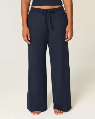 Pantalones holgados y acogedores de waffle de Gilly Hicks
