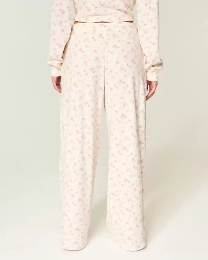 Pantalones holgados y acogedores de waffle de Gilly Hicks Pantalones holgados y acogedores de waffle de Gilly Hicks