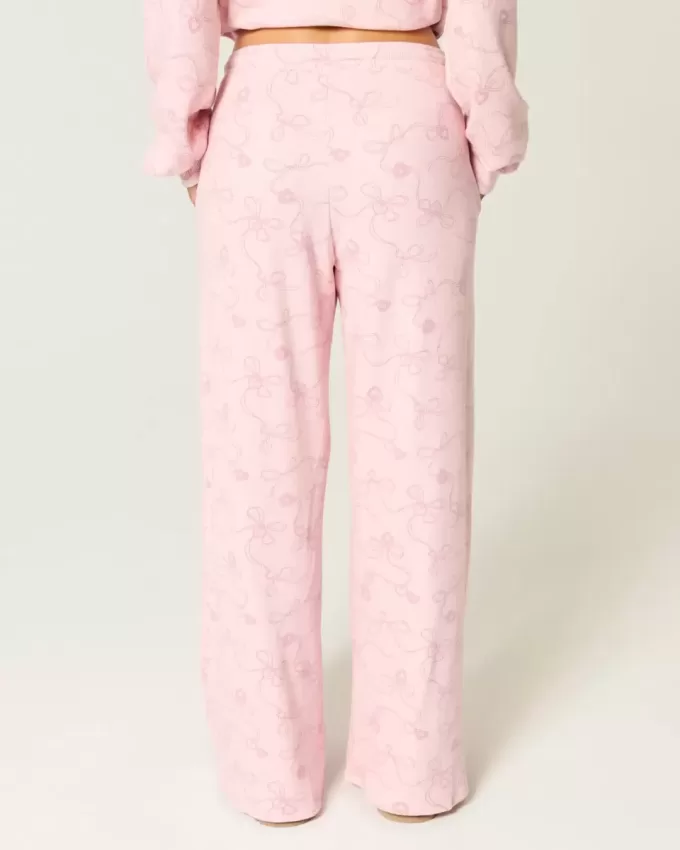 Pantalones holgados y acogedores de waffle de Gilly Hicks Pantalones holgados y acogedores de waffle de Gilly Hicks