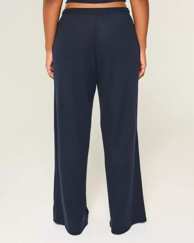 Pantalones holgados y acogedores de waffle de Gilly Hicks Pantalones holgados y acogedores de waffle de Gilly Hicks