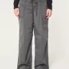 Pantalones super holgados de tiro bajo Pantalones super holgados de tiro bajo