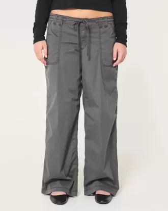 Pantalones super holgados de tiro bajo