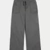 Pantalones super holgados de tiro bajo Pantalones super holgados de tiro bajo