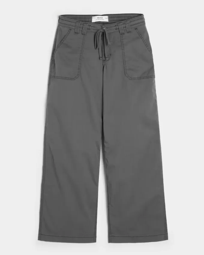 Pantalones super holgados de tiro bajo Pantalones super holgados de tiro bajo