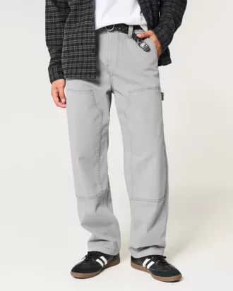 Pantalones utilitarios holgados
