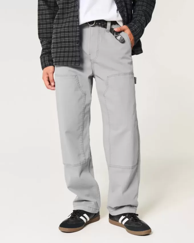 Pantalones utilitarios holgados Pantalones utilitarios holgados