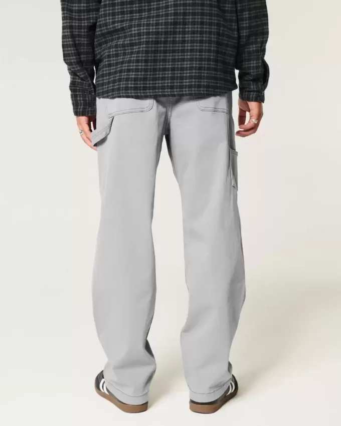 Pantalones utilitarios holgados Pantalones utilitarios holgados