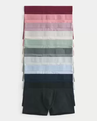Paquete de 10 calzoncillos bóxer de longitud clásica