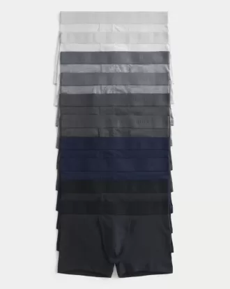 Paquete de 10 calzoncillos bóxer de longitud clásica