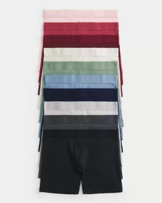 Paquete de 10 calzoncillos bóxer largos