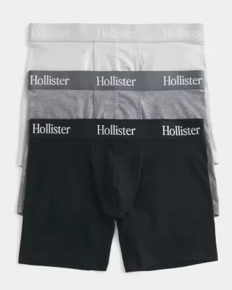 Paquete de 3 calzoncillos bóxer largos