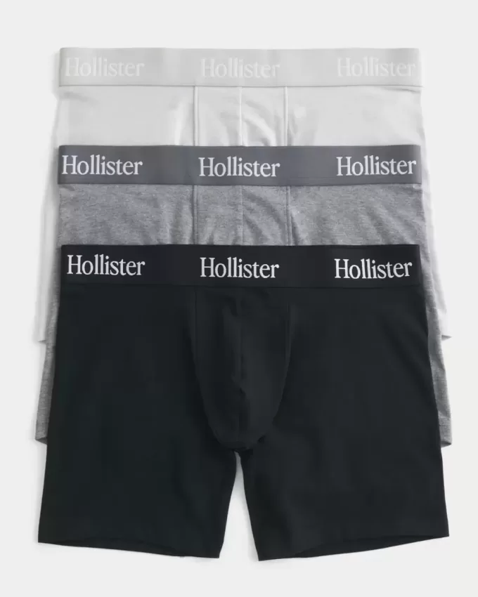 Paquete de 3 calzoncillos bóxer largos Paquete de 3 calzoncillos bóxer largos