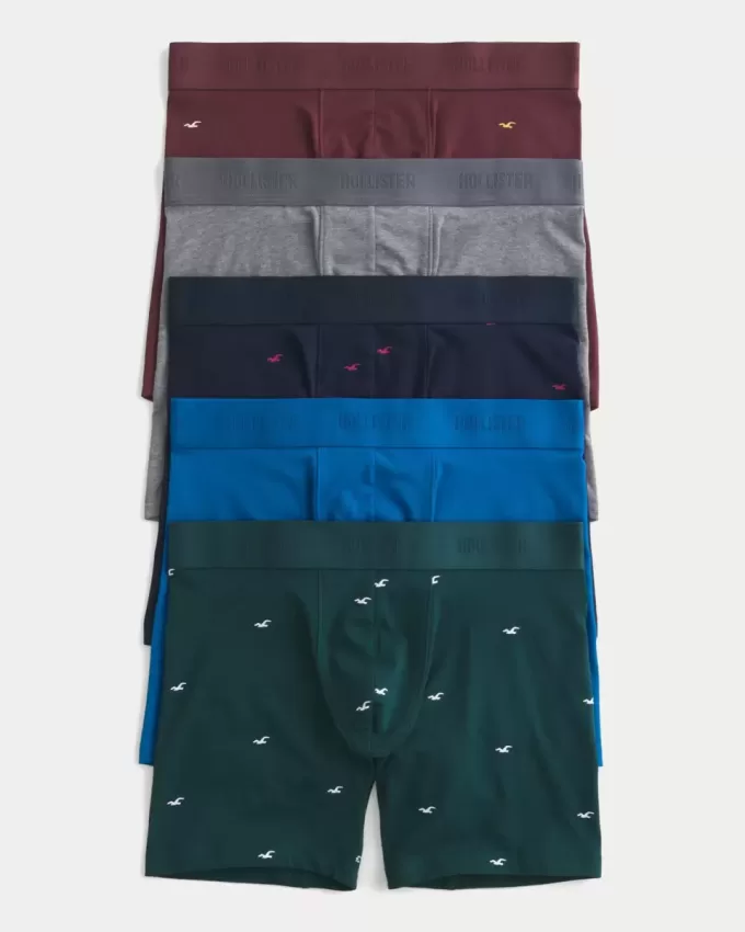 Paquete de 5 calzoncillos bóxer largos Paquete de 5 calzoncillos bóxer largos