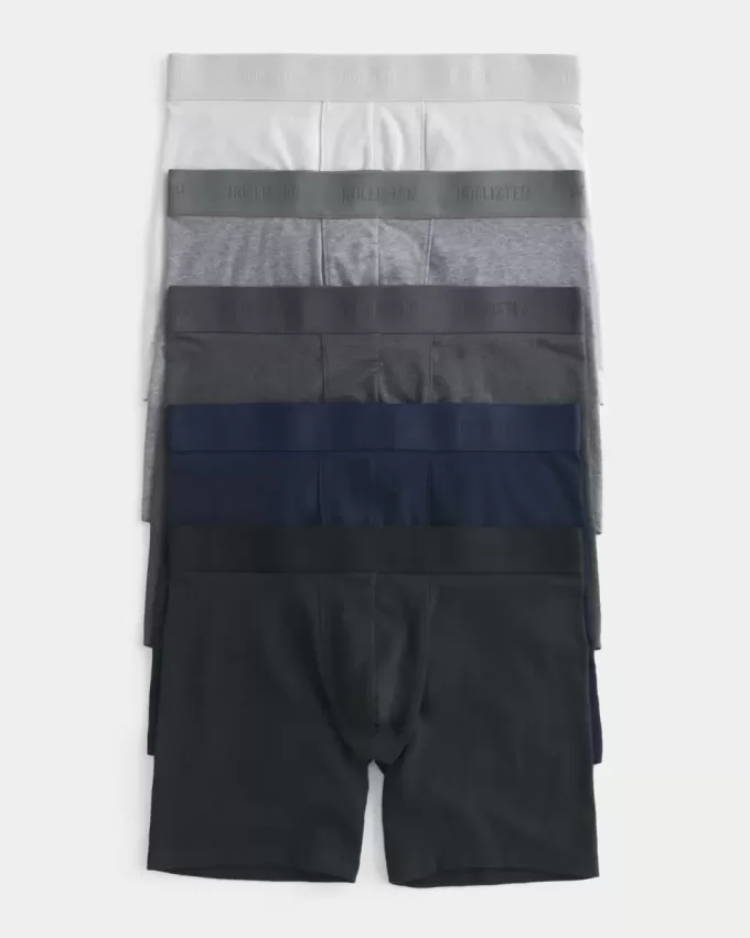 Paquete de 5 calzoncillos bóxer largos Paquete de 5 calzoncillos bóxer largos