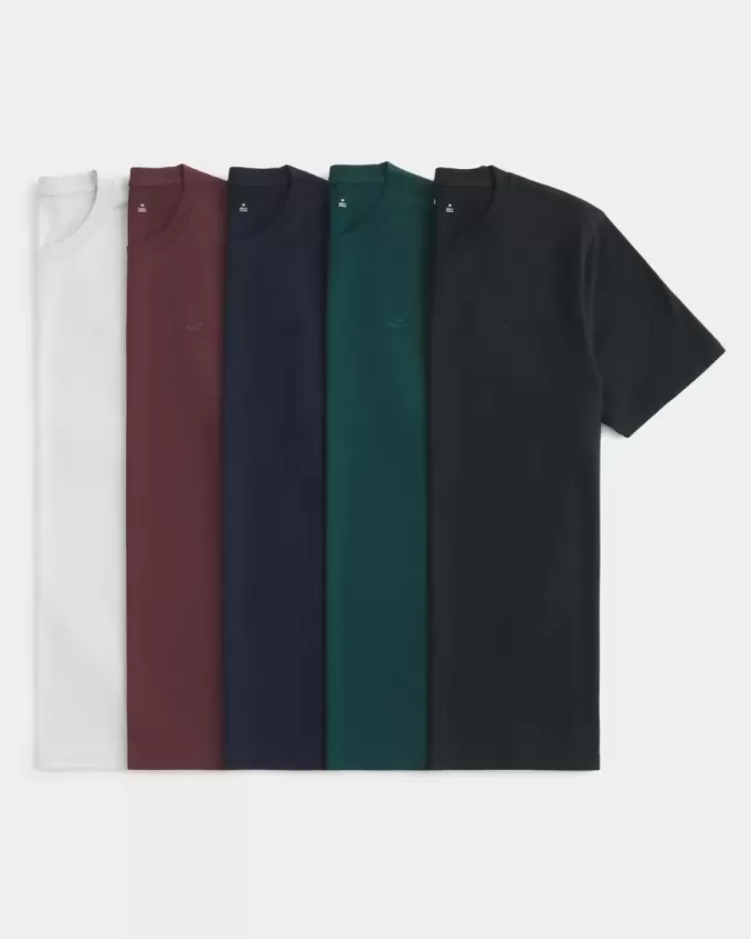 Paquete de 5 camisetas Icon Crew
