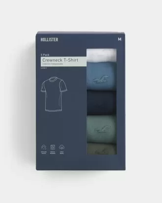 Paquete de 5 camisetas Icon Crew