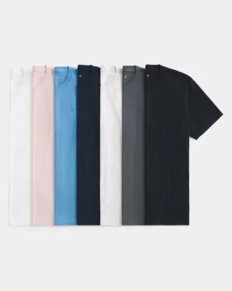 Paquete de 7 camisetas Icon Crew