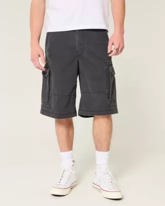Shorts cargo holgados hasta la rodilla