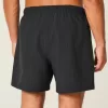 Shorts de baño de seersucker hasta la mitad del muslo Shorts de baño de seersucker hasta la mitad del muslo