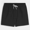 Shorts de baño de seersucker hasta la mitad del muslo Shorts de baño de seersucker hasta la mitad del muslo