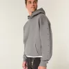 Sudadera con capucha con detalle de estrella cuadrada Sudadera con capucha con detalle de estrella cuadrada