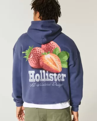 Sudadera con capucha con el logotipo de fresa