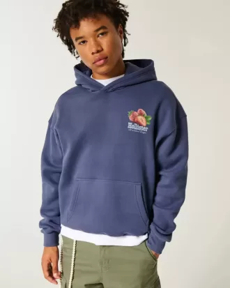 Sudadera con capucha con el logotipo de fresa